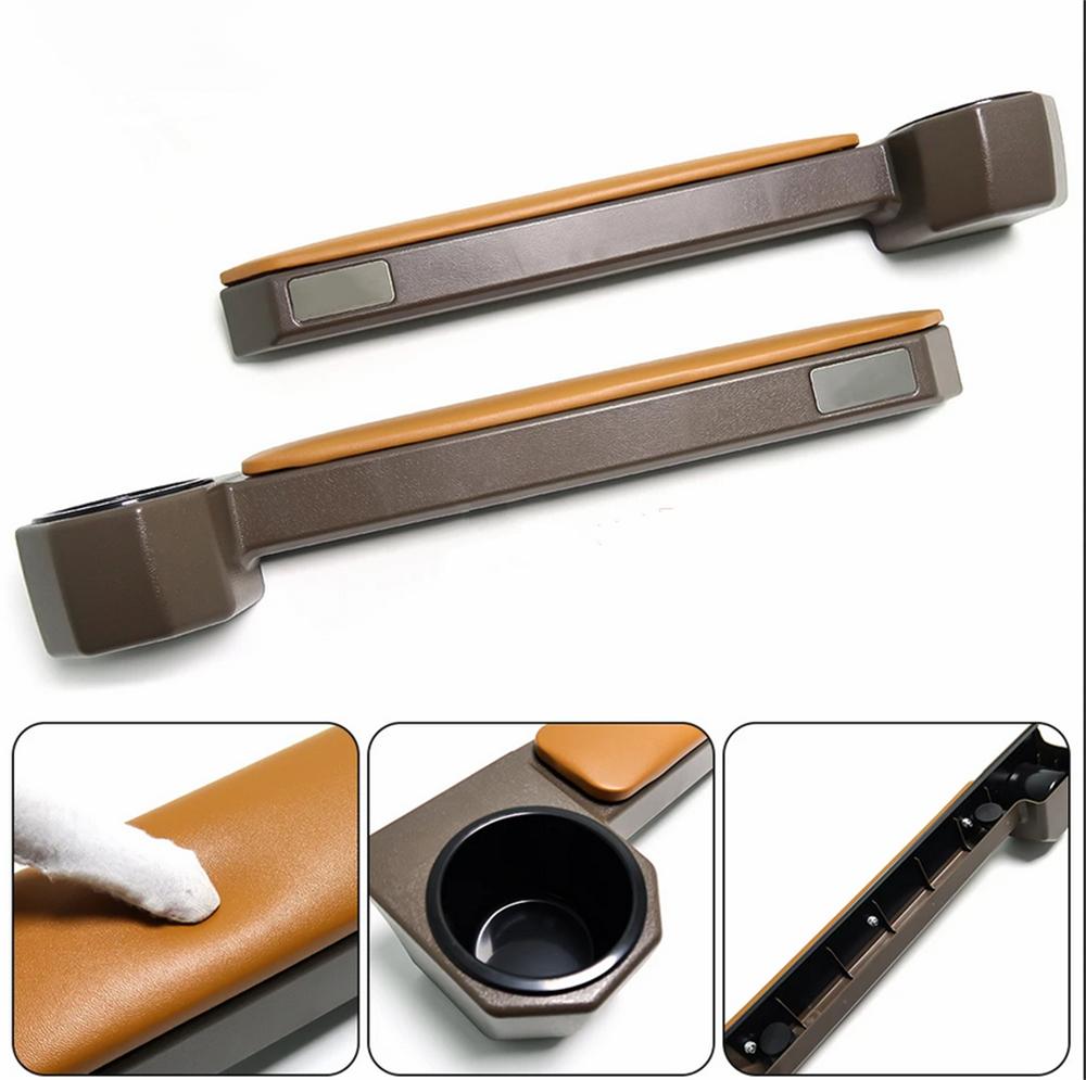 1 Coppia Portabicchieri Bracciolo Porta per Toyota Land Cruiser Serie 70 LC70 LC76 LC77