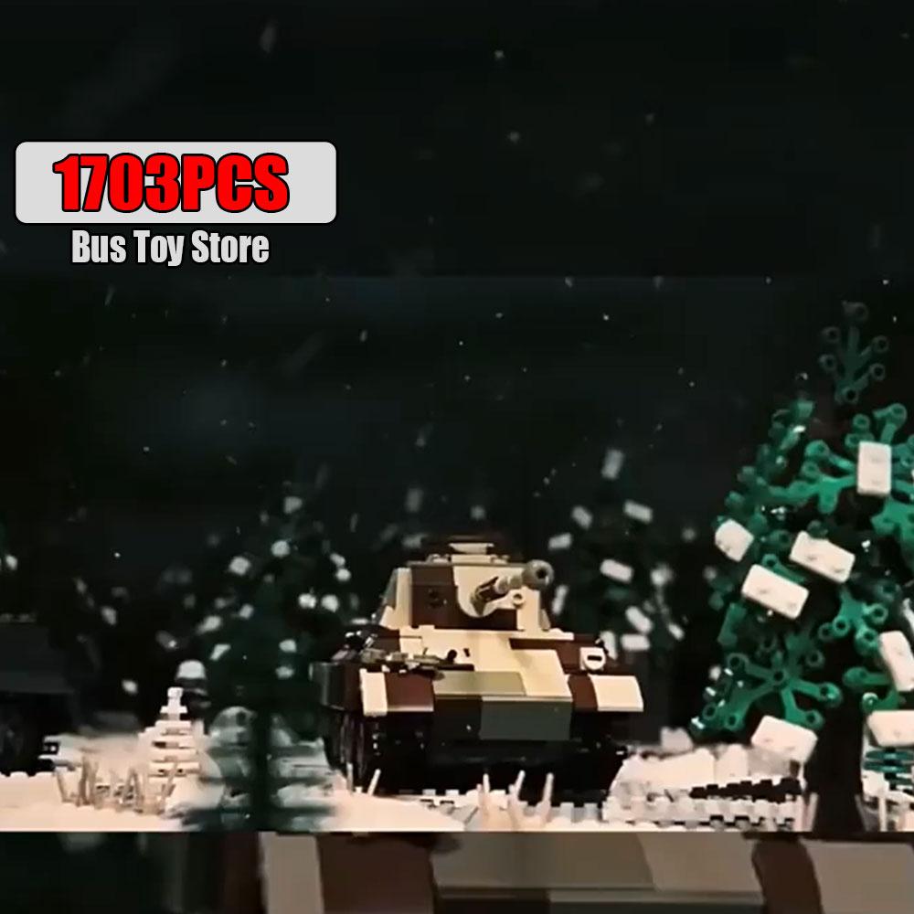 IS-2 Heavy Tank 1944 Tank Models Educational Models Building Blocks Large tank Diy Bricks Toys Assembly Toy Set Birthday Gifts