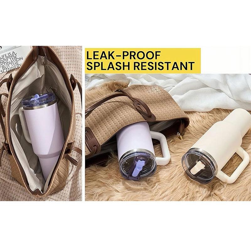 Auslaufsicherer Klappstrohhalmdeckel für Stanley 30oz 40oz Auslaufsicherer Faltbecherdeckel Ersatz Lebensmittelqualität Silikon Becherzubehör