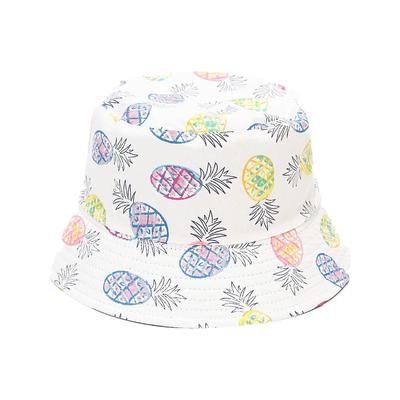 Spring and Summer Cotton Print Bucket Hat Fisherman Hat Outdoor Travel Sun Cap for Men and Women 284