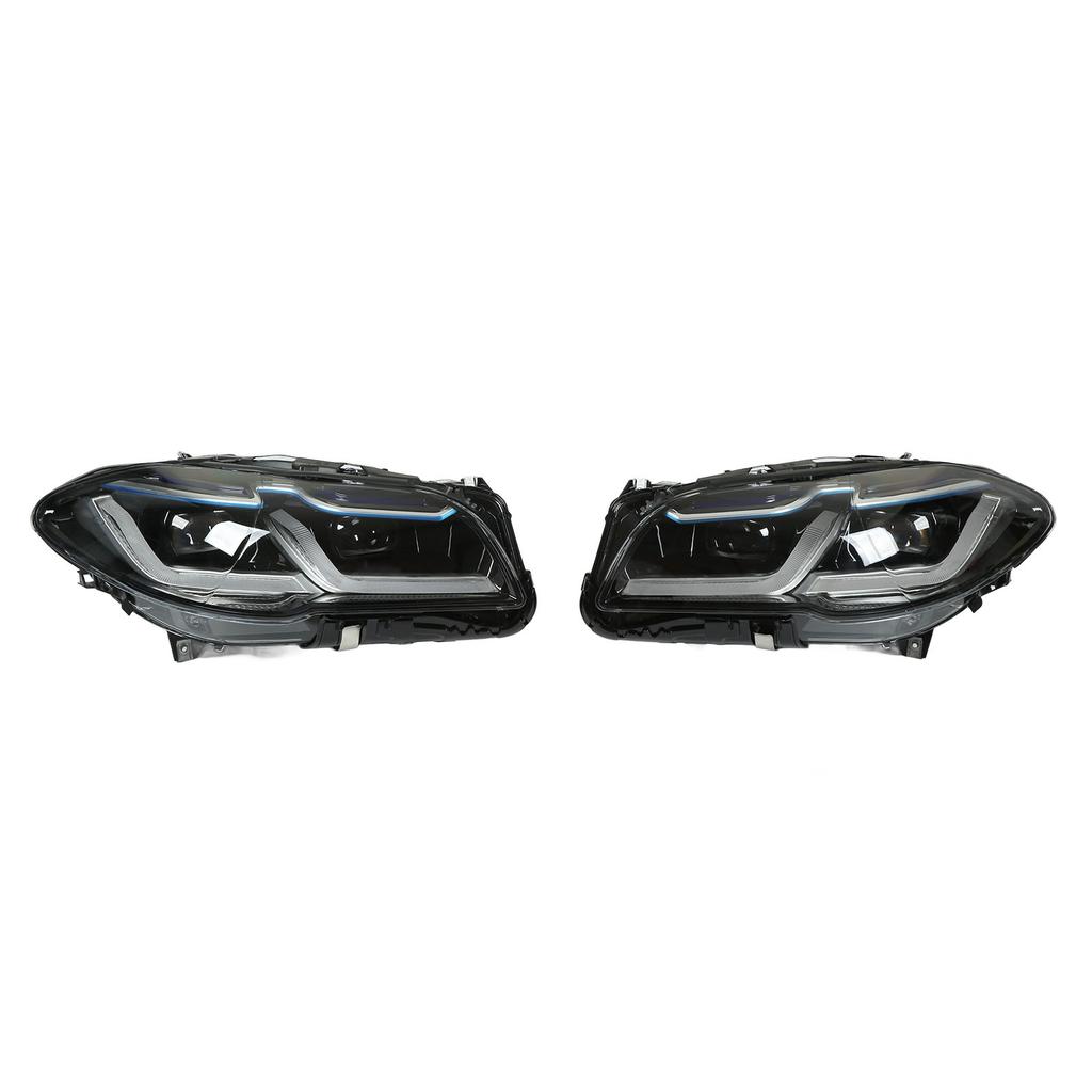 Upgrades Laserlight Style LED Headlight Headlamp Left Right Side for 5 Series F10 F18 F11 Pre‑LCI LHD Xenon 2010‑2013