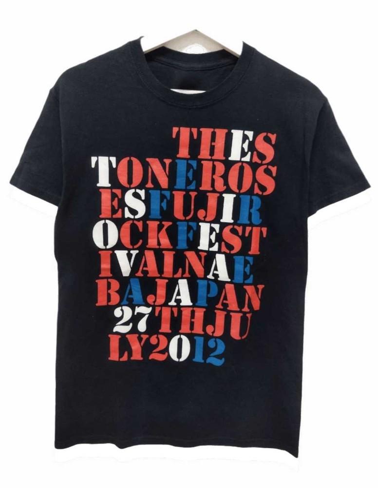 The Stone Roses Band Japan Tour Shirt Classic Black Unisex S-5XL 1V0475 Unisex T-Shirt XL