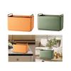 Desktop Storage Box Tidy Stylish Remote Control Organize Boxes Leather Pen Holder for School Home Vanity Table Table Decor