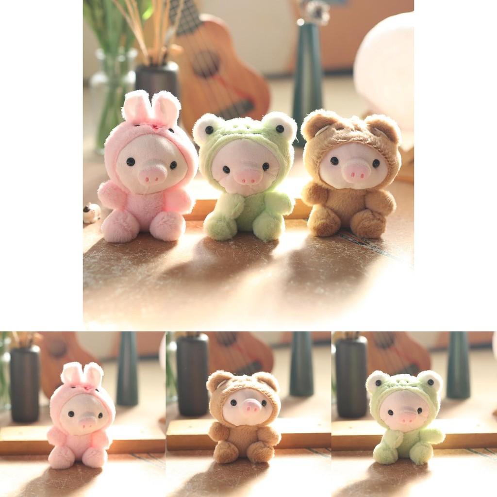 Lovely Pig Plush Keychain Doll Cute Animal Toy For Kids Adorable Charm Bag
