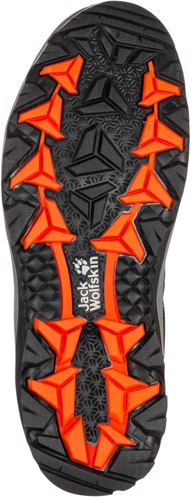 Обувь для треккинга Jack Wolfskin Vojo 3 Texapore (4042441-6138) grey/orange