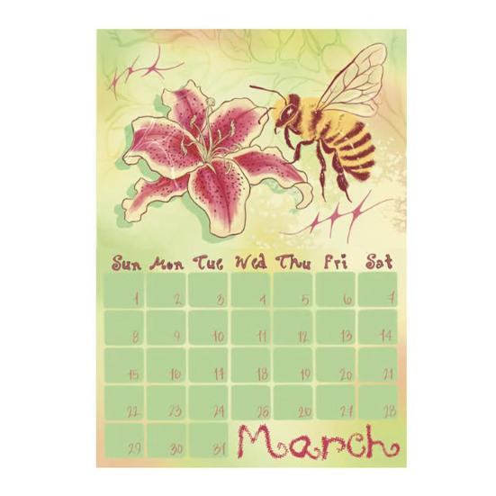 2026 Wandkalender Spiralbindung Januar bis Dezember 12 Monate Monatsplaner Zuhause Büro Künstlerische Illustration Kalender