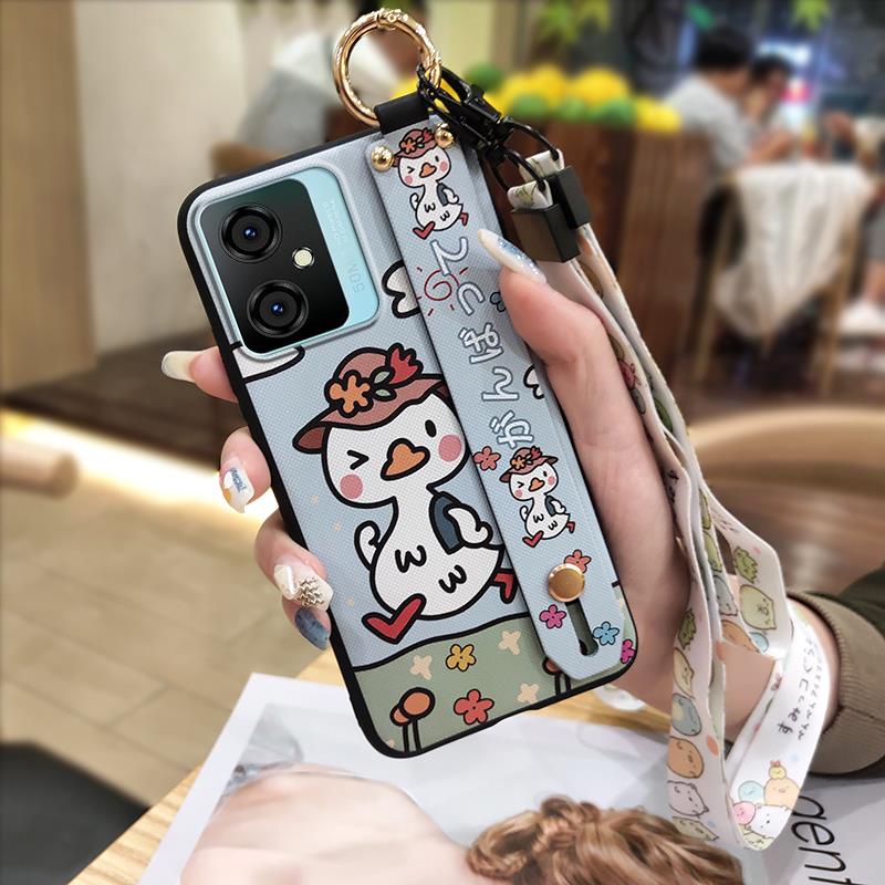 Waterproof Soft case Phone Case For Blackview Oscal C70 Durable Dirt-resistant Phone Holder Lanyard Wristband Anti-dust
