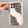 Case for Honor 90 Lite X9a X9b X7b X8 X8b X8a Soft Phone Cover Minimalist Leopard Print