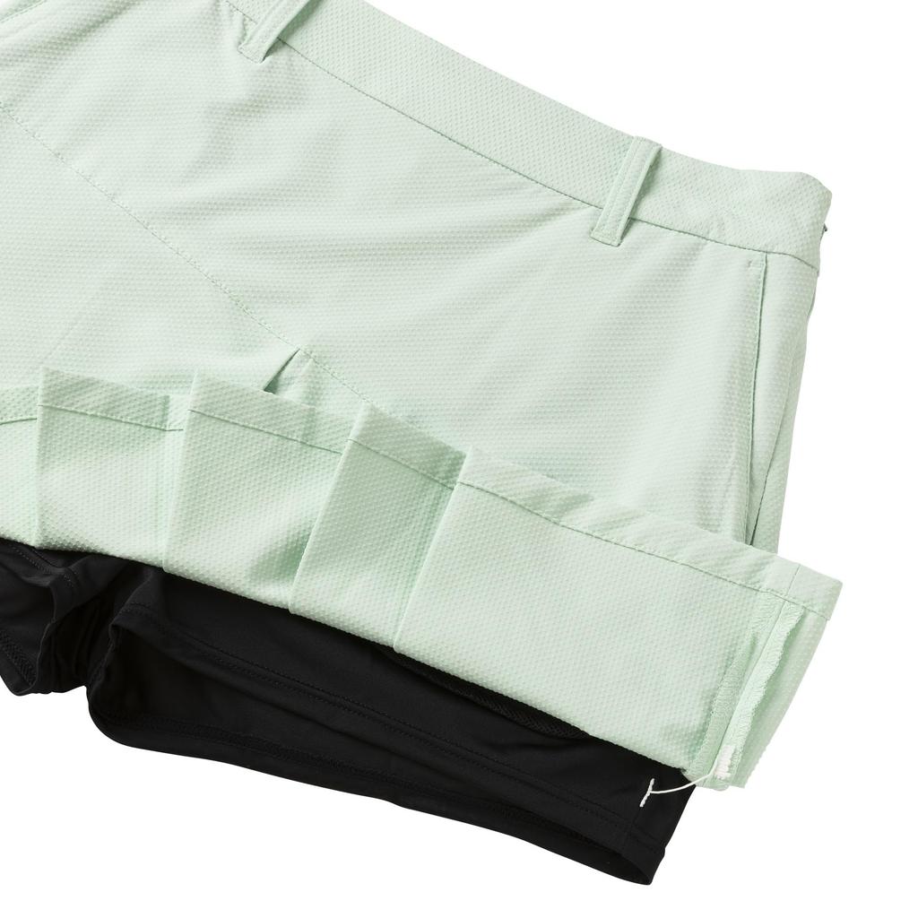 FootJoy Women's Dotted Half Pleated Golf Skirt, Pistachio, Size L (FJW-S25-P06, 34906-L)