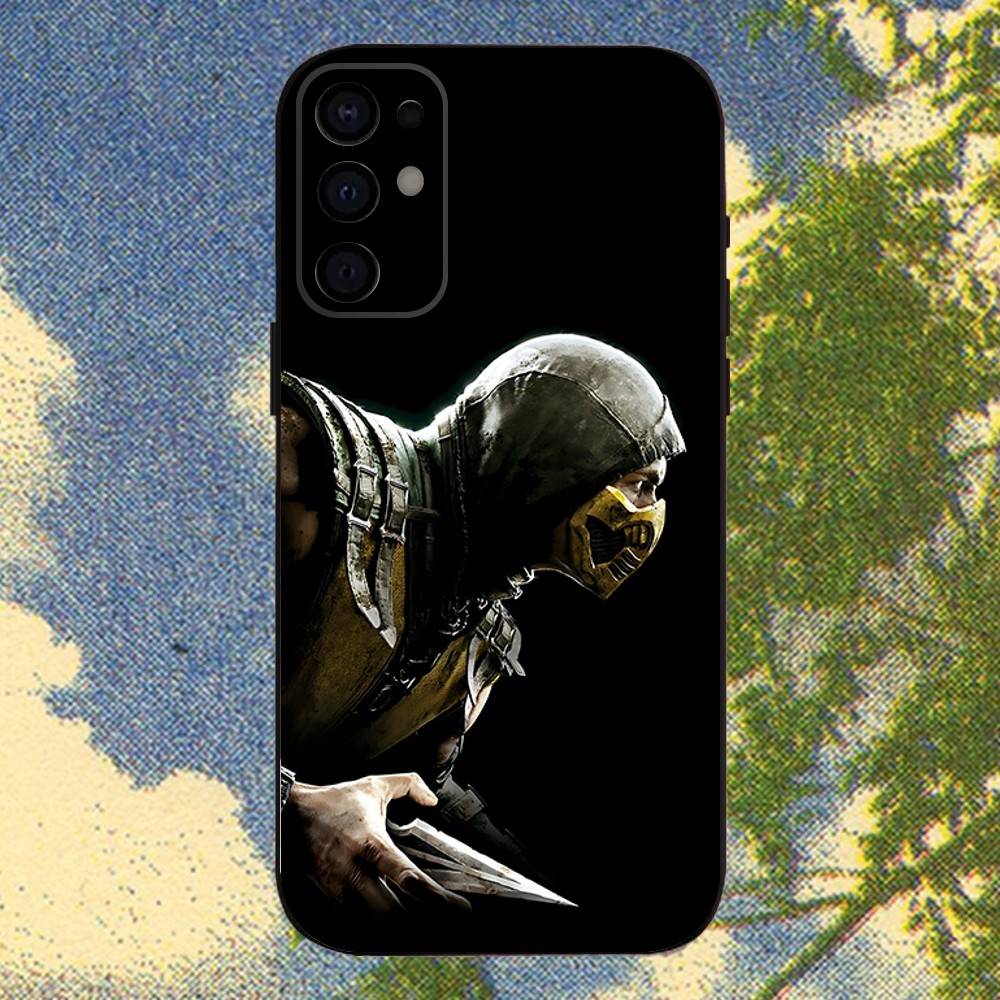 Game M-Mortal Kombat Phone Case For Samsung S 25,24,23,22,30,21,10,9,Ultra,Plus,Lite,FE,4,5G Black Soft Case