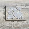 Metal Cutting Dies Easters Chicken Die Cuts Templates Molds Embossing Stencils for Album Scrapbooking Paper Decoration