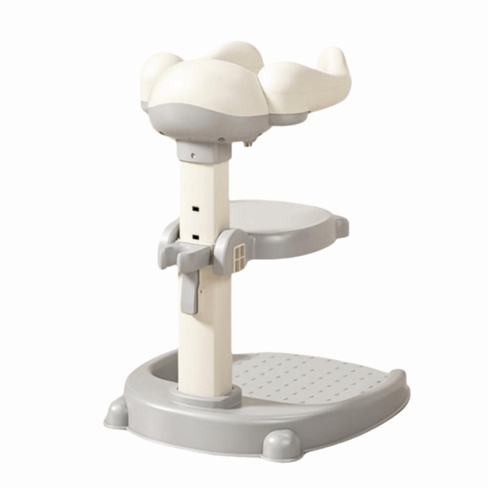 Adjustable Baby Bath Stand Non-Slip Infant Bath Support Baby Standing Shower Stand Household Use