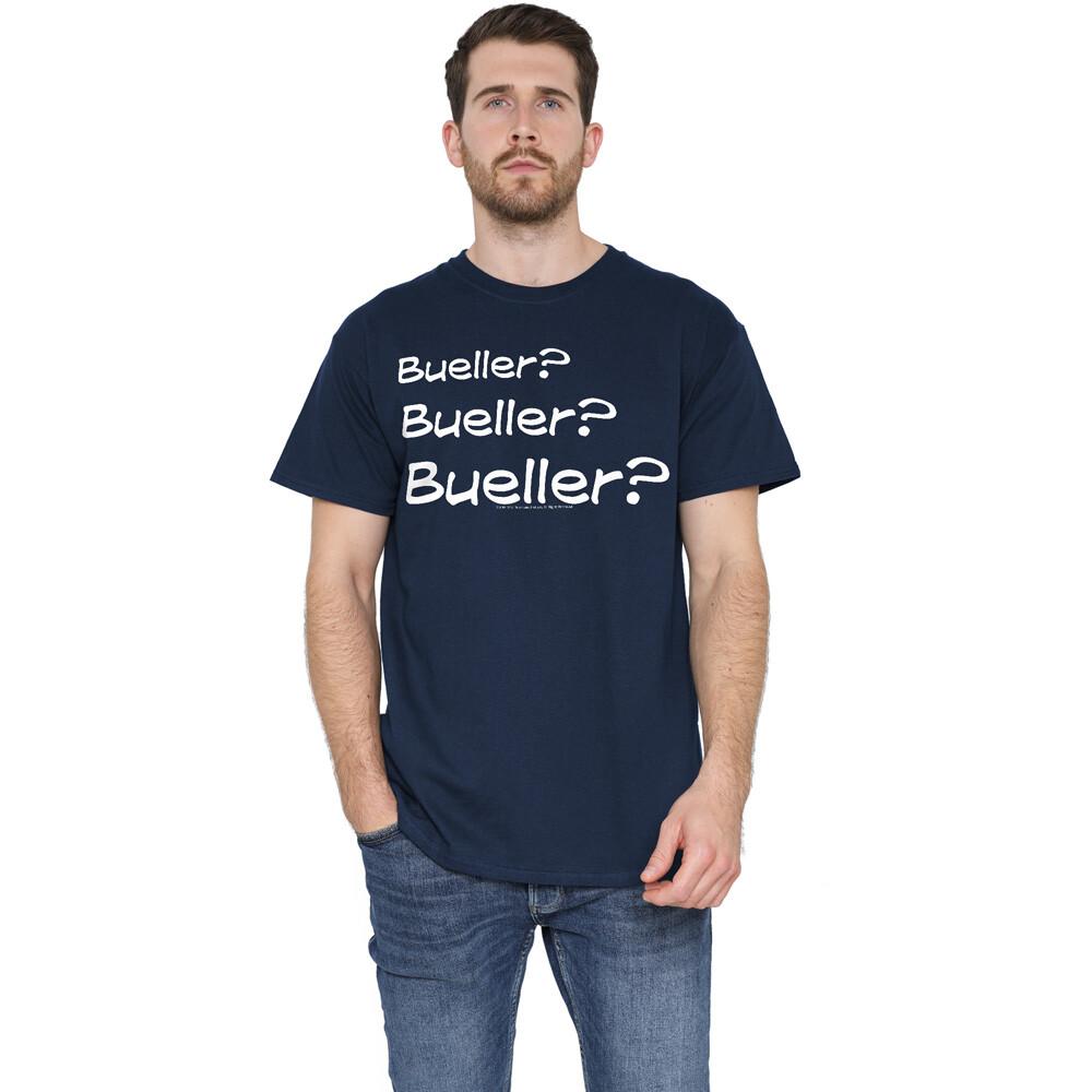 Ferris Bueller Bueller T-Shirt S-2XL Navy M