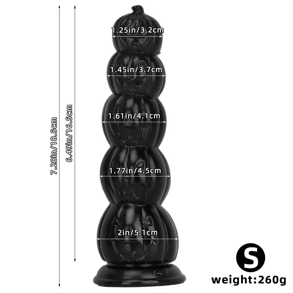 Velké dildo anální kolík s přísavkou, závitové anální kuličky, anální dildo, fisting, realistický penis