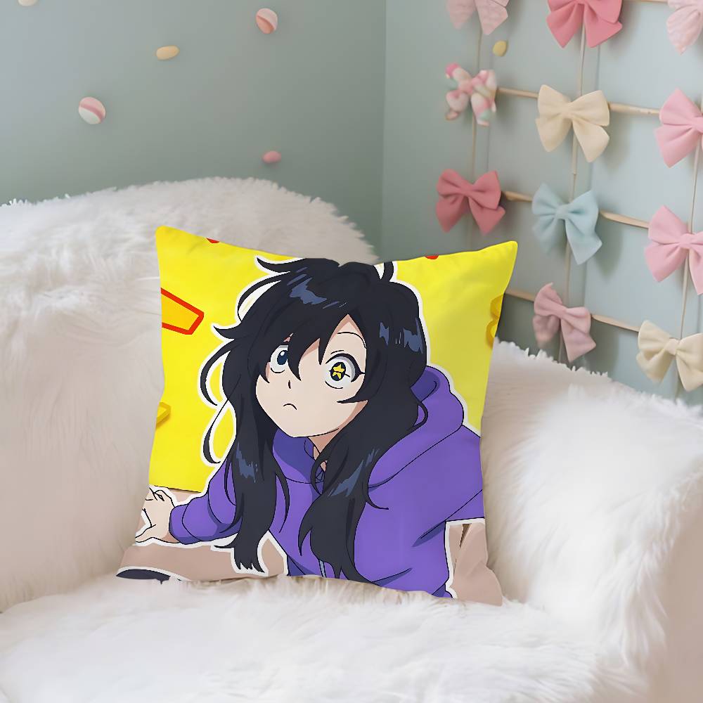 Anime Cute HZenshu Case Plush Fabric Soft Pillowcase Double Sided Print Cushion Cover Household Gifts