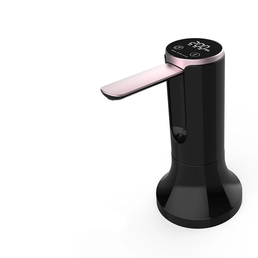 

Electric Water Gallon Bottle Pump Foldable Automatic Water Dispenser 19L Bottle Rechargeable Desktop Drinking Water Pump New S чёрный