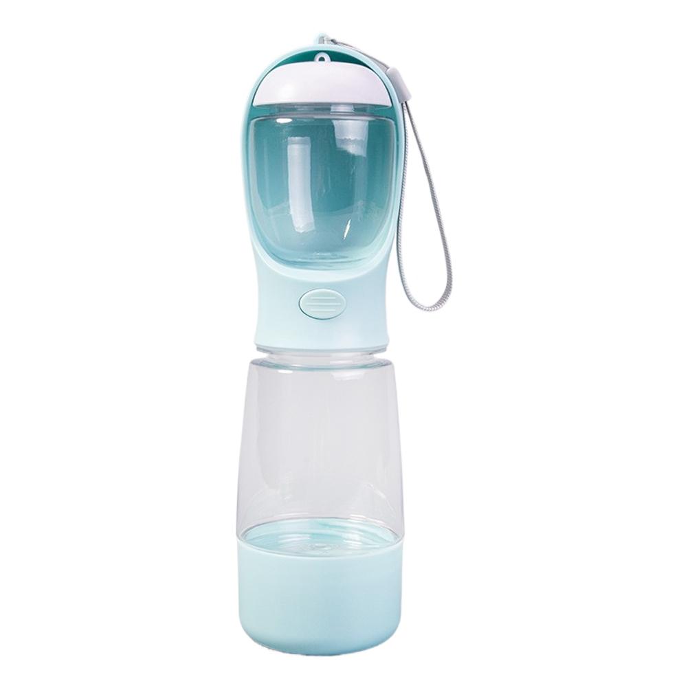 3-in-1 Portable Dog Water Bottle with Food Container, Leak-Proof Pet Water & Food Dispenser for Outdoor Travel, Hiking, Walking