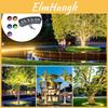 Lampe Arbre Paysage LED Avec Sept Options de Couleur Étanche Éclairage de Jardin Pour l'Extérieur