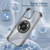 Hot Sales Magnetic Wireless Charg Phone Case for IPhone 17 Air 16 15 14 Plus 13 12 Pro Max Clear Invisible Rotating Bracket Case