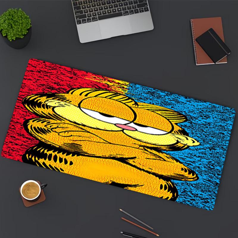 Garfield Print Mouse Pad, for Keyboard Pad Laptop PC Mat for Office Home Use, Desk Decor, Perfect Birthday Gift for Gamers