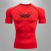 Herren Kompressions T-Shirt Fitnessstudio Fitness Training Laufen Schnelltrocknend Mode Sport Sommer Bequem Dehnbar Feuchtigkeitsableitend Enganliegend