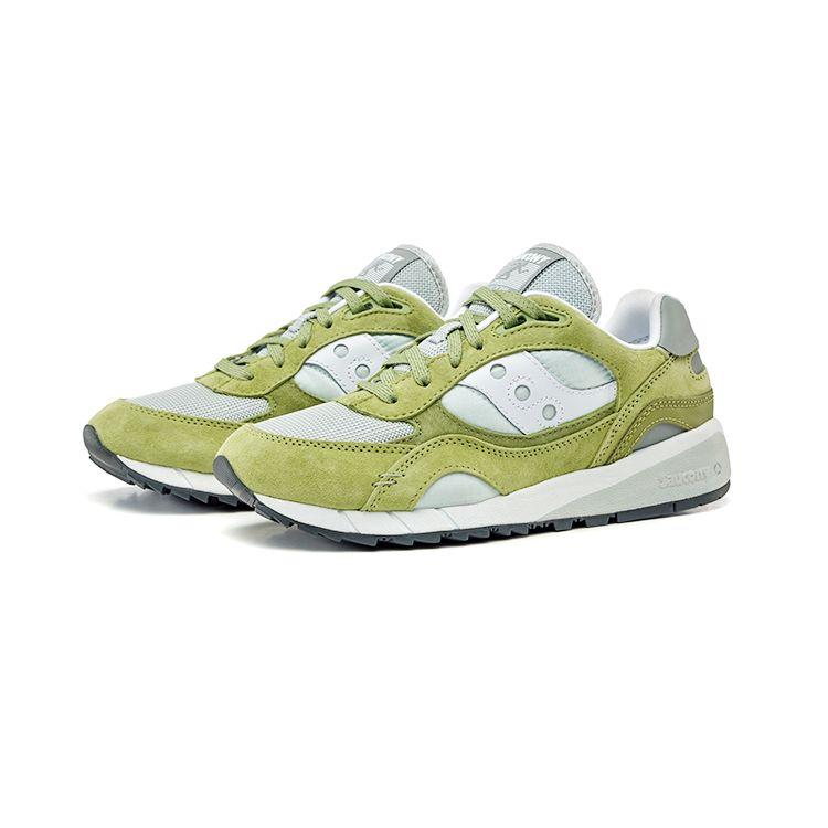 SAUCONY Shadow 6000 Men's Green White Low Top Lifestyle Sneakers S70674-5