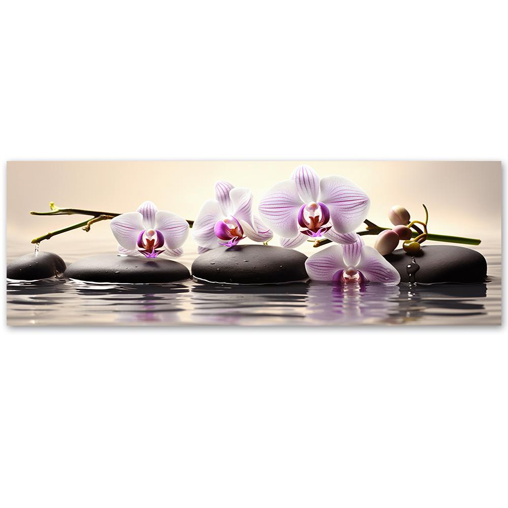 Canvas Print, Oriental Orchids