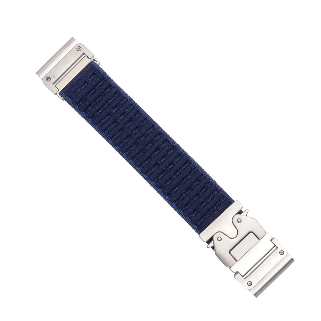 26 mm Nylon Loop-rem för Garmin Fenix E 8 47 mm 7 7X Pro/6X 6XPro/Enduro 3 2/Epix Pro Gen 2 51 mm Quickfit-armband Sportband