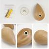 Wall Mounted Coat Hook Natural Wood Clothes Hanger Decorative Key Holder Hat Scarf Handbag Storage Hanger Bathroom Rack