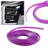 Car Moulding Trims Interior Accessories Purple 5M Length 5m
