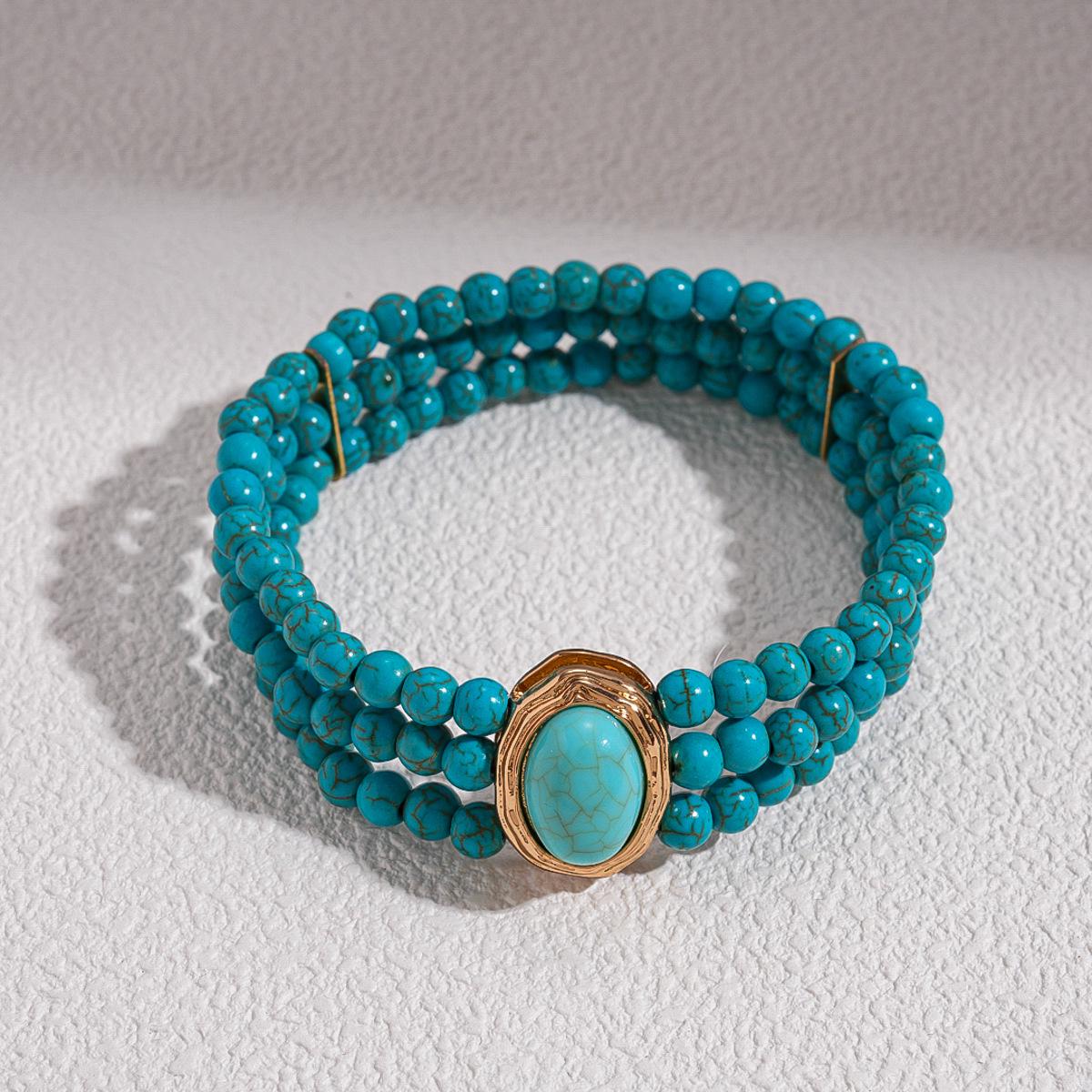 

Винтажный набор ожерелий из стразов в стиле пэчворк - Ретро придворный стиль, ключичная бижутерия