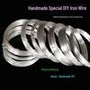 DIY Handmade Floral Binding Wire for Sculpting - Soft Iron Wire for Clay Sculpture and Flower Arrangements, Compact Roll.