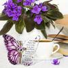 "Praise God" Butterfly Scripture - Inspirational Christian Keepsake with Photography Utility