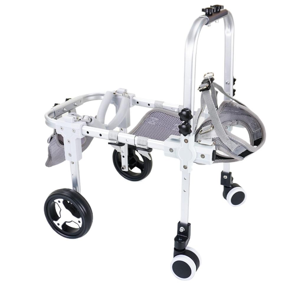 Pet Cat Hind Leg Assistive Vehicle Two-wheel/four-wheel Silent and Wear-resistant Dog Assistive Vehicle Adjustable Pet Products