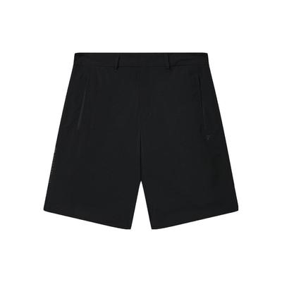 Solid Color Casual Woven Shorts Men Shorts Black F11M327805F-BK