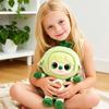 Customizable Design Avocado Themed Vinyl Head Soft Stuffed Doll with Plush Body Spliced Plush for Kids Gifts