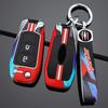 Zinc Alloy Key Bag For Ford F-150 F-250 F-350 Explorer Ranger Ka Fiesta Mondeo 2/3 Buttons Car Key Case Cover Protective Shell