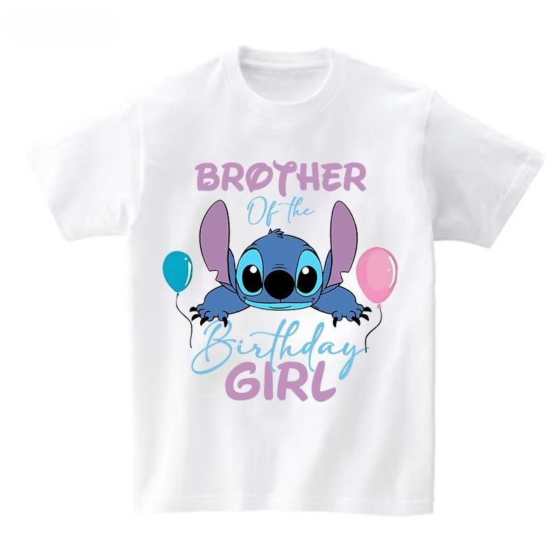 

Birthday Girl Tshirt Family Matching Outfits Birthday Party T Shirt Kids Cotton Outfit Girl Birth T Shirt Clothes Loose S