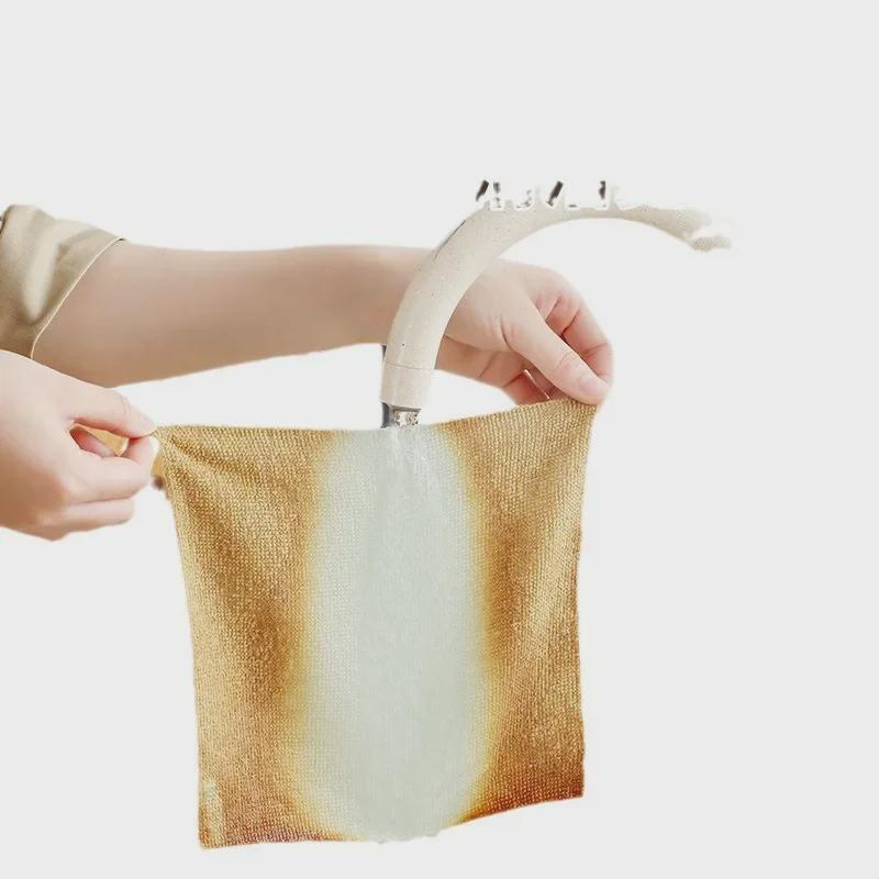 Jednorázové nepouštějící vlákna absorpční kuchyňské utěrky na nádobí