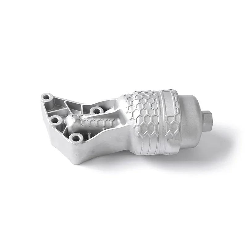 Engine Oil Filter Housing Assembly For Hyundai 26300-3LAA0 aluminum material