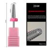 Tungsten Carbide Nail Drill Bits Electric Manicure Drill Accessory Milling Cutters For Nail Gel Polish Remover Nail Tools