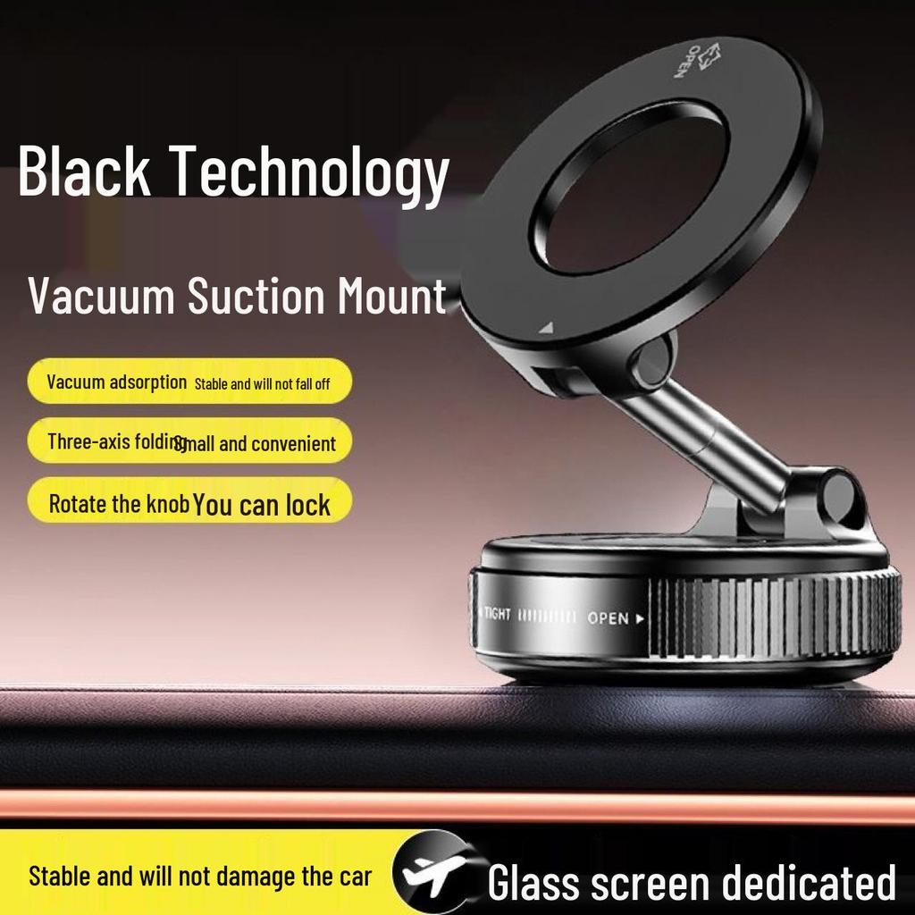 Epoxy 360° Rotating Magnetic Car Phone Holder with Lazy Fold Design