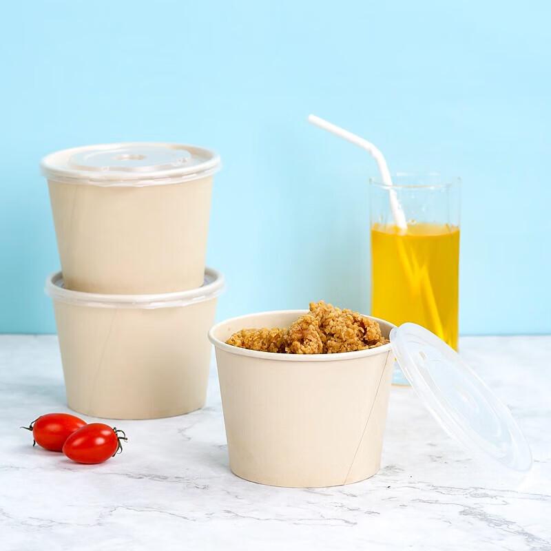 Greenland Bamboo Fiber Disposable Takeout Bowls