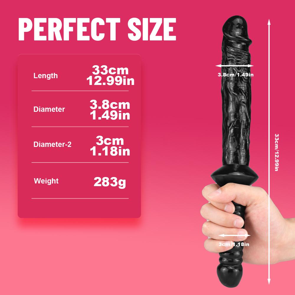 Double Head Dildo Long Realistic Dildo Double Ended Dildo Flexible Penis for Women Masturbator Sex Toys