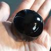 Natural Obsidian Polished Black Crystal Ball Home Decor Ornament