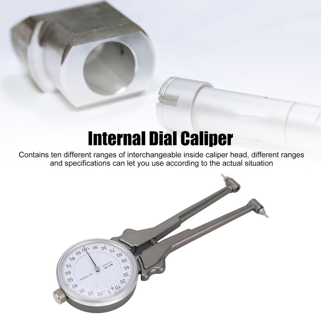 Gauge  Inside Caliper 55‑153mm Internal  Caliper Replaceable High Accuracy Gauge  Inside Caliper for Cylinder Bore