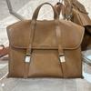 Neue Rindsleder Aktentasche Messenger Bag Rucksack Schulter Crossbody Handtasche Damen Tasche Große Kapazität