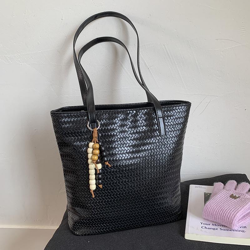 Summer new tote bag women's bag large-capacity college student commuting bag casual shoulder shopping bag