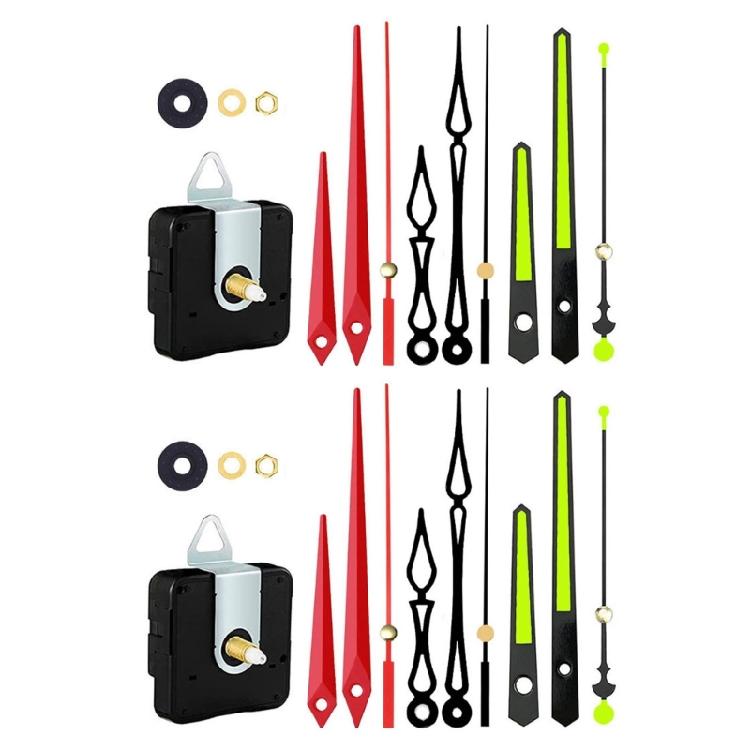 1/2Pcs High Torques Long Shafts Clock Movement Mechanism DIY Clock Repair Parts Replacement Clock Movement Parts Gift