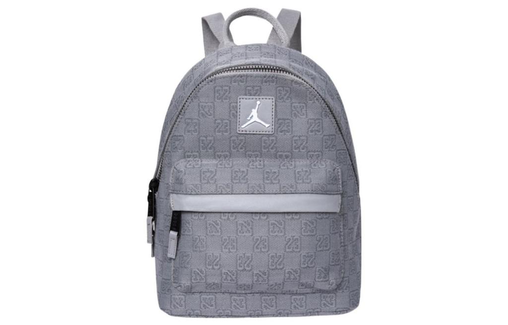 Men's Backpack Jordan Polyester Backpack Medium Unisex Concrete Gray